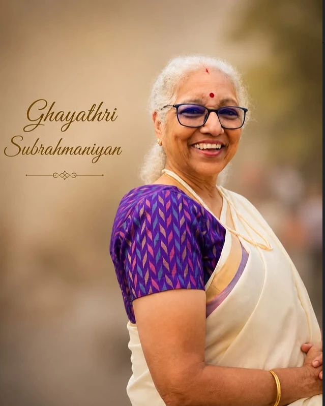 Mrs. Ghayathri Subrahmaniyan