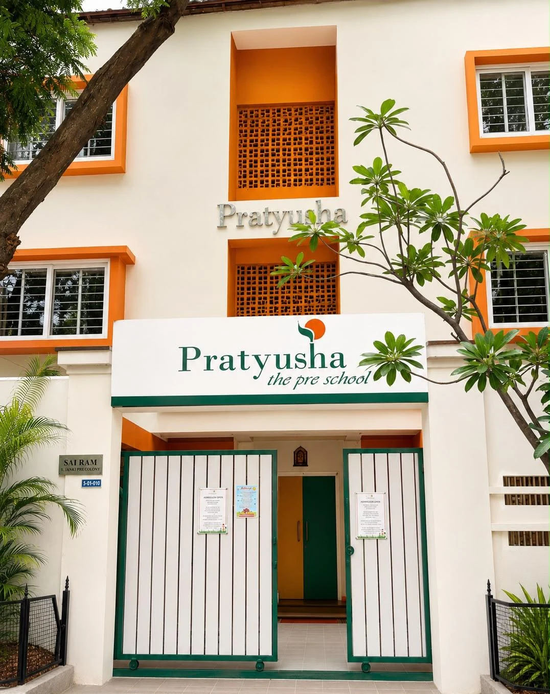 Pratyusha Campus Main Entrance