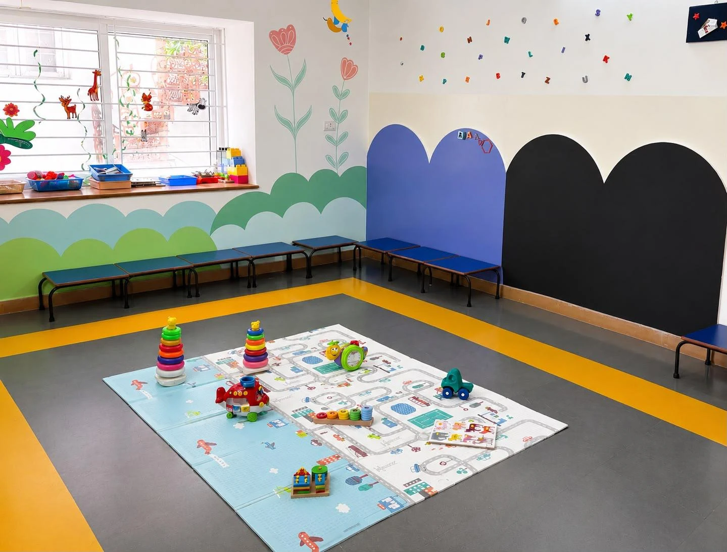 Creative Block Building Corner