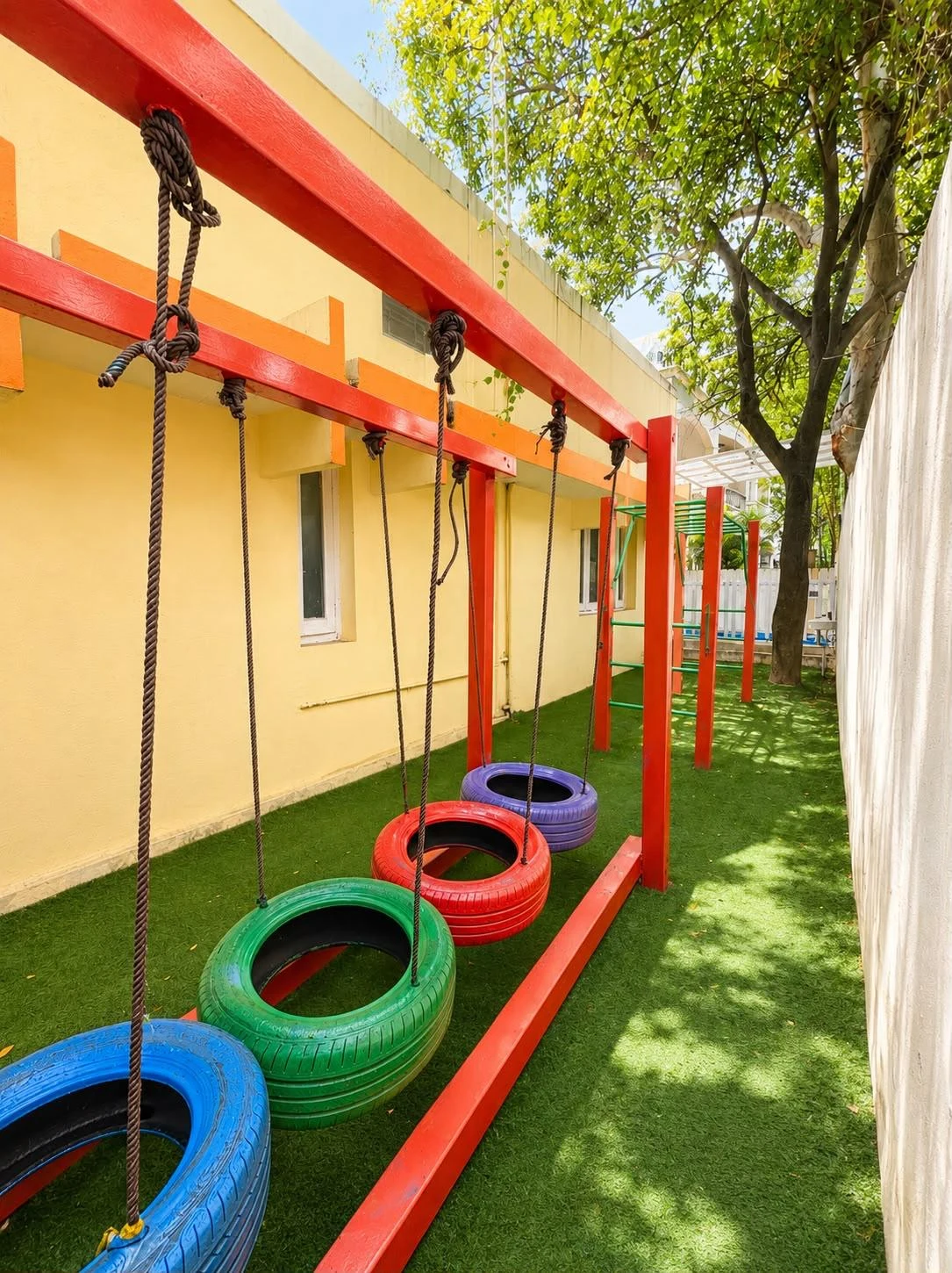 Adventure Play Turf & Swings